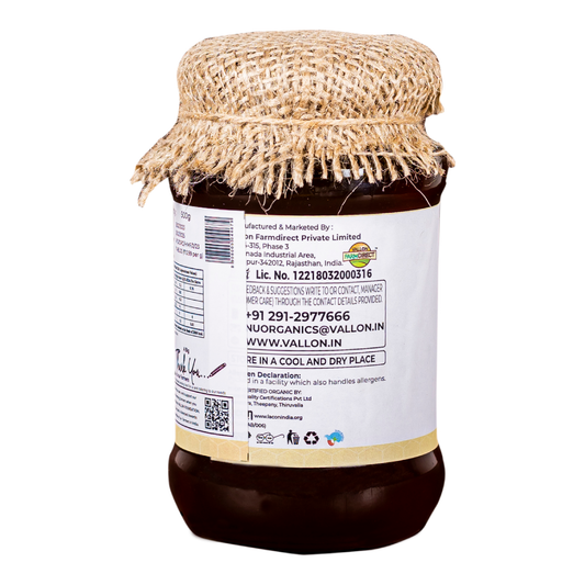 Organic Raw Natural Honey - 500g