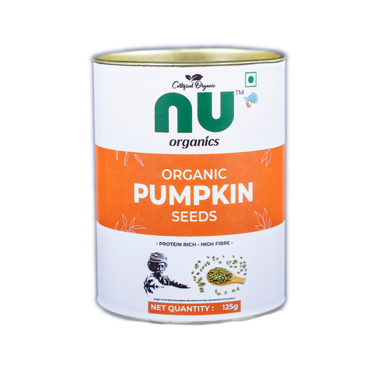 Organic Raw Pumpkin Seeds - 125g