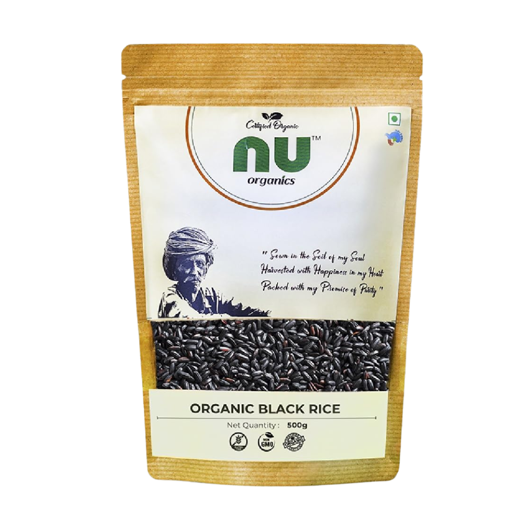 Organic Black Rice - 500g