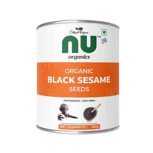Organic Black Sesame Seeds - 125g
