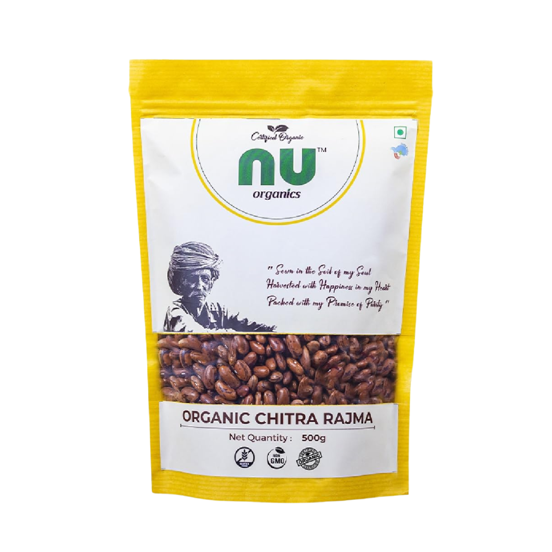 Organic Chitra Rajma Unpolished - 500g