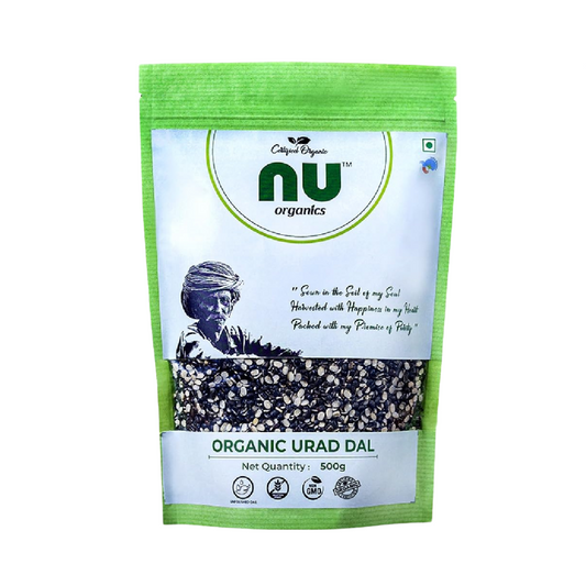 Organic Split Urad Dal - 500g