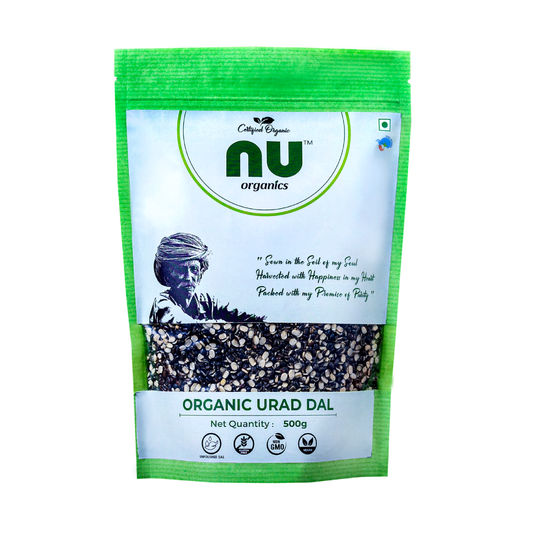 Organic Split Urad Dal - 500g