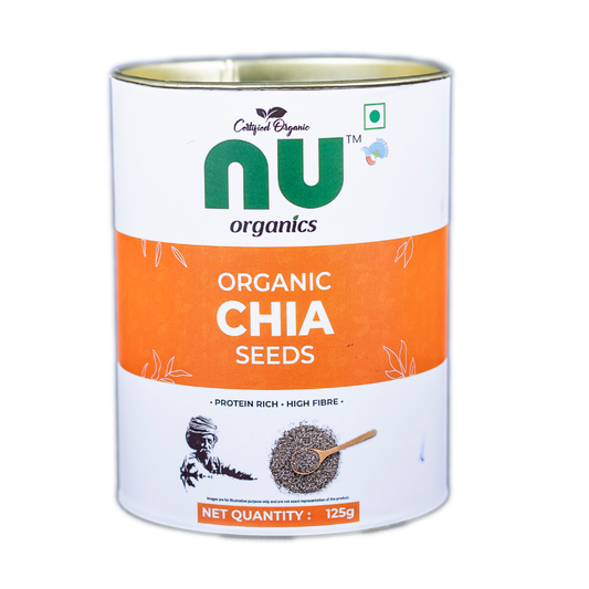 Organic Chia Seeds - 125g